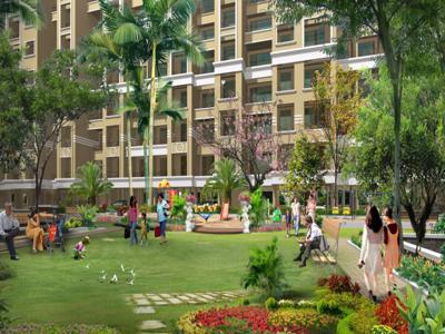 670 sq ft 1 BHK 1T Apartment for rent in Mohan Palms at Badlapur East, Mumbai by Agent KNR Woods