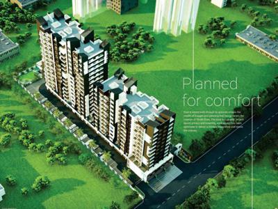 733 sq ft 2 BHK Launch property Apartment for sale at Rs 63.25 lacs in Shubh Evan in Mundhwa, Pune