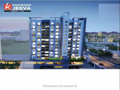 746 sq ft 2 BHK 2T Apartment for sale at Rs 80.00 lacs in Kohinoor Jeeva in Bibwewadi, Pune