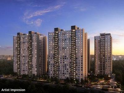 811 sq ft 2 BHK 2T East facing Apartment for sale at Rs 51.00 lacs in Godrej Green Glades 16th floor in Bopal, Ahmedabad