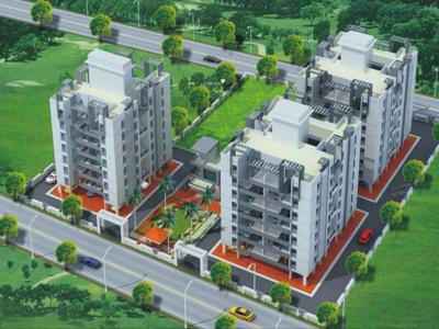 850 sq ft 2 BHK 2T East facing Apartment for sale at Rs 50.00 lacs in Horizon Aster Trinity 4th floor in Kondhwa, Pune
