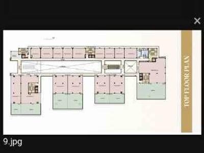900 sq ft 1RK 2T North facing Apartment for sale at Rs 25.00 lacs in Bhutani city centre 3th floor in Sector 150, Noida