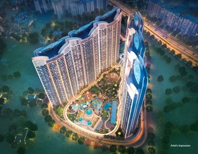 1020 sq ft 2 BHK 2T Apartment for sale at Rs 1.50 crore in Paradise Sai World Empire in Kharghar, Mumbai