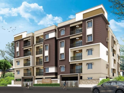 1085 sq ft 2 BHK Under Construction property Apartment for sale at Rs 59.68 lacs in Sai SLB Royal Touch in Thanisandra, Bangalore