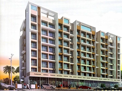 276 sq ft 1 BHK Under Construction property Apartment for sale at Rs 42.80 lacs in Nexus View in Karanjade, Mumbai