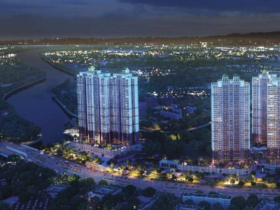 661 sq ft 2 BHK Apartment for sale at Rs 1.36 crore in Paradise Sai World City in Panvel, Mumbai