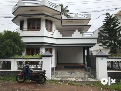 7.68 cents of land with 2000 sq. ft furnished 3 BHK for sale in Aluva