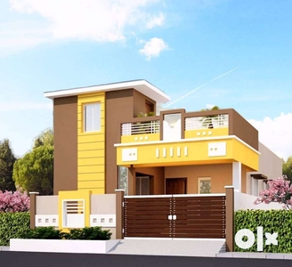 800 Sqft New 2BHK Individual House For Sale at Thirunindravur Avadi