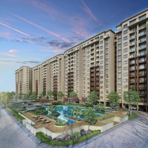 900 sq ft 2 BHK 2T West facing Apartment for sale at Rs 78.37 lacs in Provident Park Square 10th floor in Talaghattapura, Bangalore