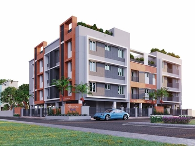 936 sq ft 2 BHK Under Construction property Apartment for sale at Rs 53.00 lacs in DAC Parantaka in Madambakkam, Chennai