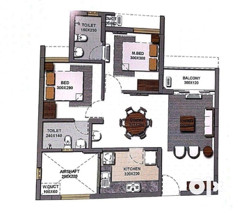Flats for sale in Peyad ( brand new) ready to move property