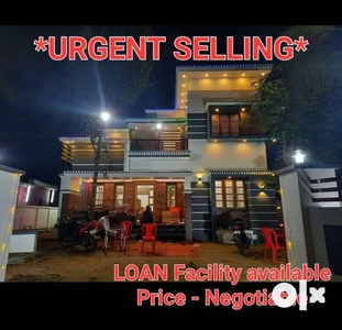 HOUSE FOR SALE ,PRICE:Negotiable,Cent-9 Dstnce frm NH-1 KM
