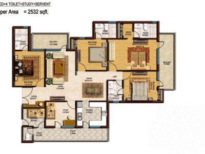 4 BHK Flat / Apartment For SALE 5 mins from Sector-93