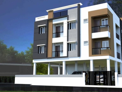 891 sq ft 2 BHK 2T North facing Apartment for sale at Rs 62.00 lacs in Evvi Unique 1th floor in East Tambaram, Chennai