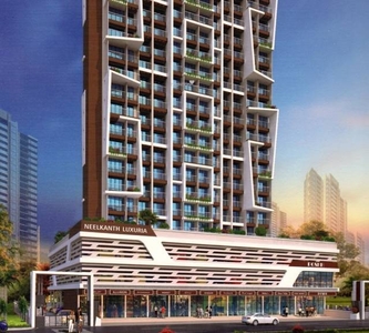 1075 sq ft 2 BHK 2T East facing Under Construction property Apartment for sale at Rs 71.74 lacs in Neelkanth Luxuria in Taloja, Mumbai