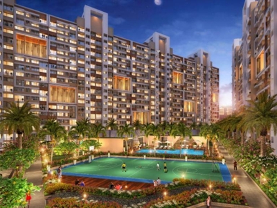 1090 sq ft 2 BHK 1T North facing Apartment for sale at Rs 47.00 lacs in Mohan Precious Greens in Ambernath East, Mumbai