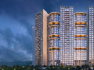 1232 sq ft 3 BHK Under Construction property Apartment for sale at Rs 4.35 crore in Kanakia Silicon Valley F in Powai, Mumbai