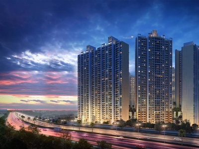 1609 sq ft 4 BHK Under Construction property Apartment for sale at Rs 1.05 crore in Indiabulls Park 3 in Panvel, Mumbai