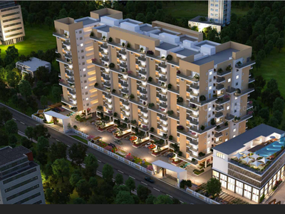 1775 Sqft 3 BHK Flat for sale in United Sai Silicon Heights