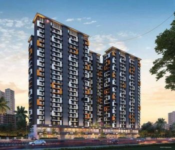 323 sq ft 1 BHK Apartment for sale at Rs 61.50 lacs in Squarefeet The Yuva Rajya in Thane West, Mumbai