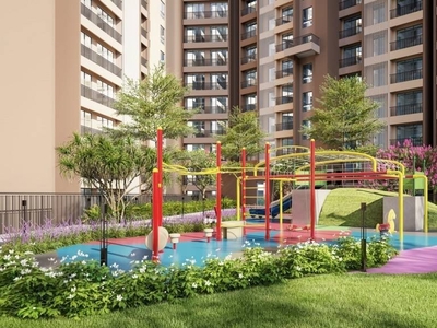 392 sq ft 1 BHK 1T East facing Apartment for sale at Rs 41.58 lacs in JSB Nakshatra Veda II in Vasai, Mumbai