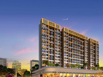 421 sq ft 2 BHK Under Construction property Apartment for sale at Rs 62.87 lacs in Oscar Om Regency in Taloja, Mumbai