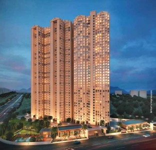 510 sq ft 1 BHK 2T East facing Apartment for sale at Rs 67.00 lacs in Puraniks Puraniks Ikigai in Thane West, Mumbai