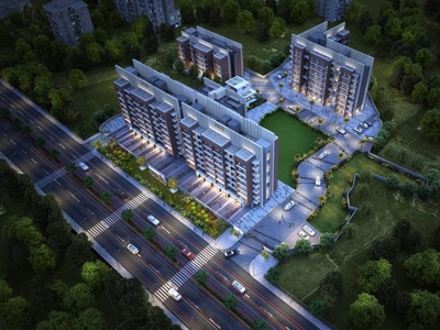 584 sq ft 2 BHK Under Construction property Apartment for sale at Rs 58.81 lacs in Today Aamod in Panvel, Mumbai