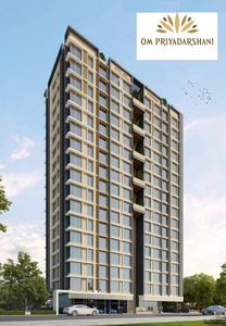 610 sq ft 2 BHK Launch property Apartment for sale at Rs 1.22 crore in Aakruti Om Priyadarshani in Ghatkopar East, Mumbai