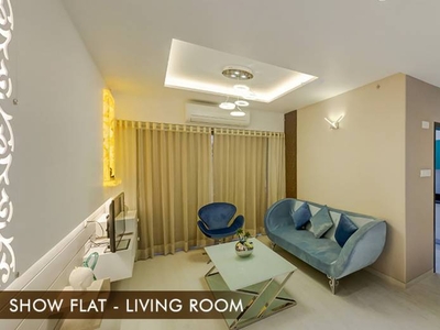 650 sq ft 1 BHK 2T East facing Apartment for sale at Rs 64.00 lacs in Dedhia Elita in Thane West, Mumbai
