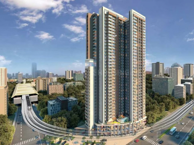 650 sq ft 2 BHK 2T East facing Apartment for sale at Rs 1.99 crore in Sun Beam Sunbeam Heights in Andheri West, Mumbai