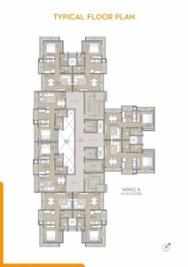 670 sq ft 1 BHK 2T East facing Apartment for sale at Rs 33.00 lacs in Ornate Ornate Height in Vasai, Mumbai