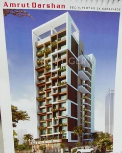 728 sq ft 1 BHK 1T East facing Apartment for sale at Rs 50.00 lacs in Koteshwar Amrut Darshan in Karanjade, Mumbai