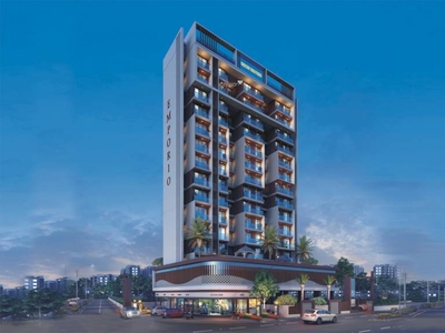 740 sq ft 2 BHK Apartment for sale at Rs 1.29 crore in SMB United Emporio in Kharghar, Mumbai