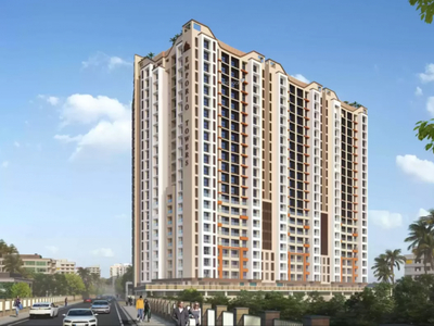 866 sq ft 2 BHK 2T East facing Launch property Apartment for sale at Rs 1.45 crore in Sangam Emporio Towers in Kandivali West, Mumbai