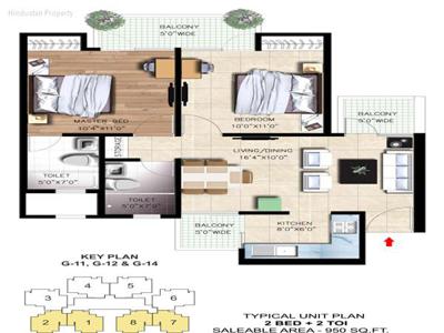 2 BHK Flat / Apartment For SALE 5 mins from Noida-Greater Noida Expressway