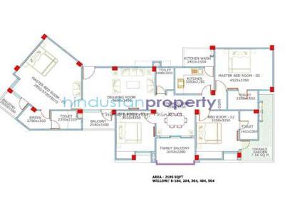 4 BHK Flat / Apartment For SALE 5 mins from Katara Hills