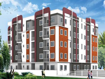 1150 sq ft 2 BHK Under Construction property Apartment for sale at Rs 63.66 lacs in Shivashakthi Spring Fields in Hennur, Bangalore
