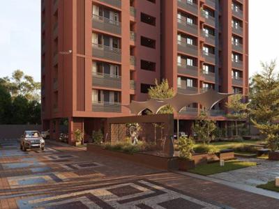 1188 sq ft 2 BHK 2T East facing Apartment for sale at Rs 53.99 lacs in NR Western Height 7th floor in Gota, Ahmedabad
