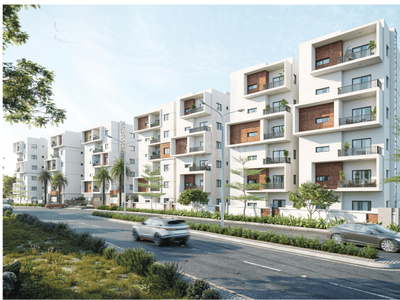 1205 Sqft 2 BHK Flat for sale in Fortune Green Sapphire