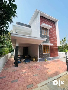 Delightful 1800Sqft 4bhk New Villa,Adat- Thrissur