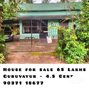 House for sale at Guruvayur
