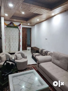Well furnished 3 BHK flat for sale with 3 baths 1 pooja room 1 store .