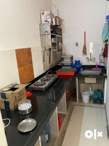 1 semi furnished Room kitchen attached bathroom with big balcony space