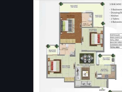 3bhk semi-furnished newly constructed
