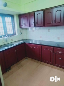 Two bedrooms attached bathrooms and hall kitchen for rent.