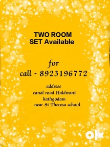 Two room set Available