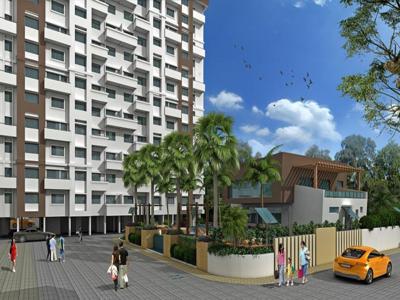 1012 sq ft 2 BHK 2T East facing Apartment for sale at Rs 50.00 lacs in DNV Elite Homes in Tathawade, Pune