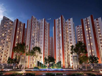 1030 sq ft 3 BHK Under Construction property Apartment for sale at Rs 44.00 lacs in DTC CapitalCity in Rajarhat, Kolkata