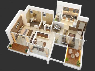 1033 sq ft 2 BHK 2T Apartment for sale at Rs 55.20 lacs in Rohan Silver Gracia in Ravet, Pune
